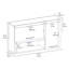 Cabinet with Shelf and Storage Novarro