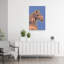 «Horse Portrait Abstract Contemporary Horse», art mural-129146920