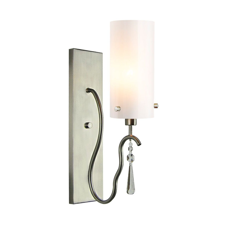 Haley Armed Sconce, Nickel