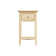 Claiborne Ash 1 Drawer Slim Bedside Table Nightstand Cabinet