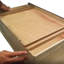 Glissière de tiroir en bois 22 po à fixation simple / standard