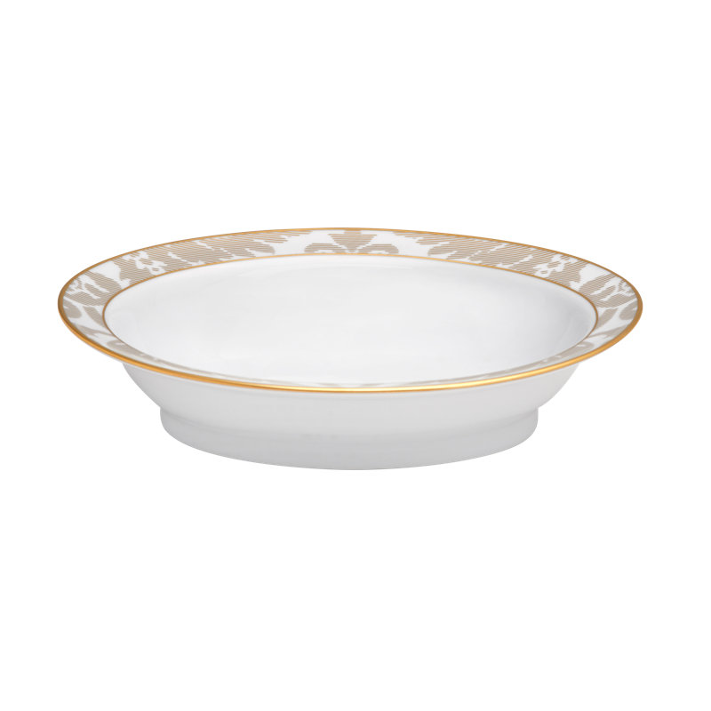 Damassé Ritz Paris Porcelain China Platter