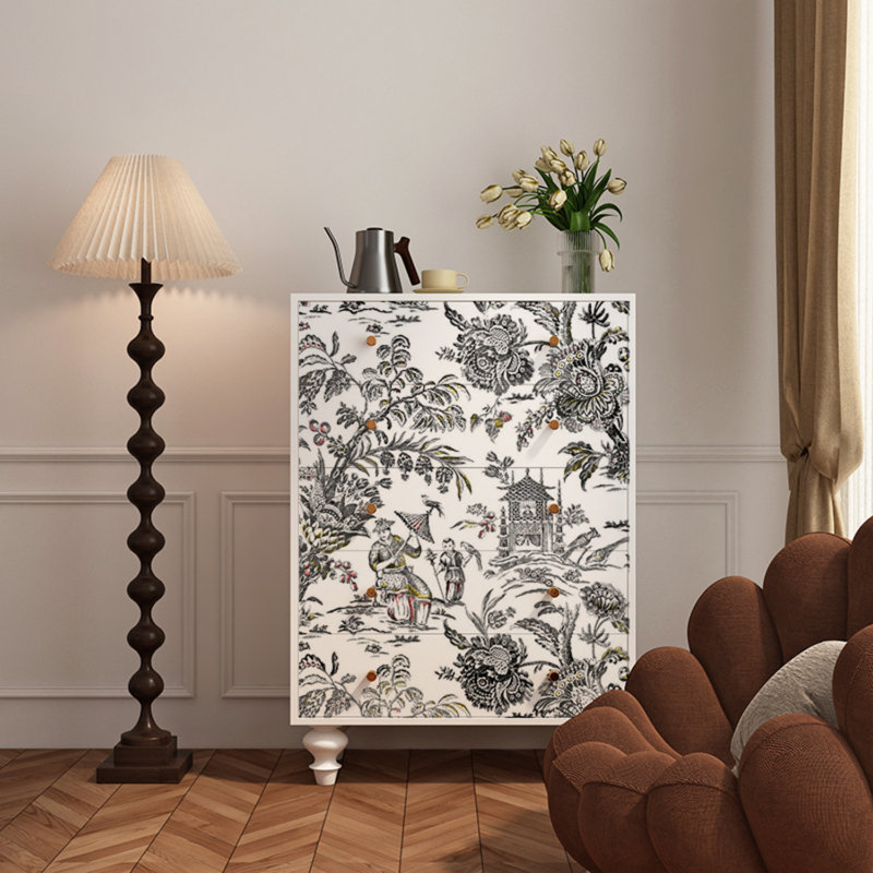 Modern 5-Drawer Entryway Accent Chest