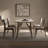 Modern simple home rectangular dining table sets-104090353