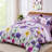 8-Piece Floral Reversible Comforter Set, Soft Microfiber All-Season Complete Bedding Set-122815381-122815380