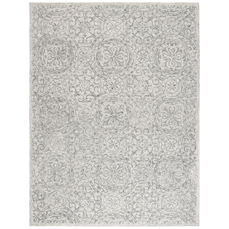 Lauren Ralph Lauren Hand Tufted Wool Damask Rug, Rectangle 8' x 10'