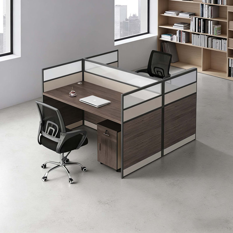 Bureau rectangulaire pour 2 personnes