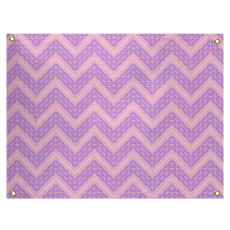 Tapisserie Stephenie, H 26 po x l 36 po, Rose / Mauve