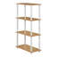 Johnston 4 Tier Toolless Assembly Shelving Unit Bookcase-21216366