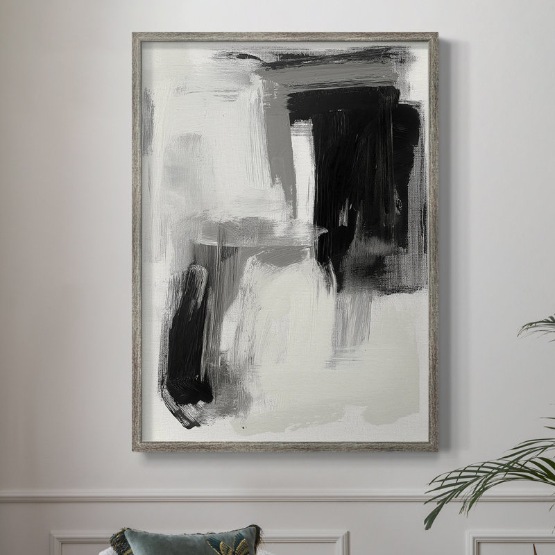 ABSTRACT Series DCCLXXII Framed Print - Solid Wood, 11" H x 9" W