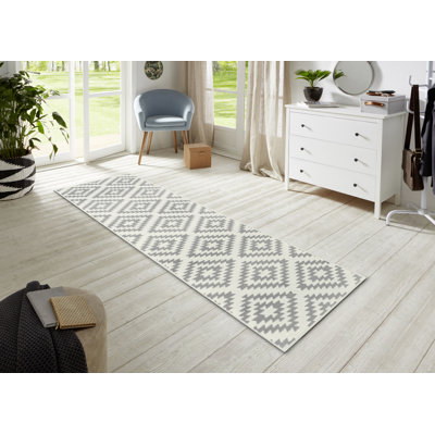 Flatweave Cream/Grey Rug