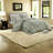 Premium Cotton King Bedding Sets, Boho Striped Modern Home Comfort