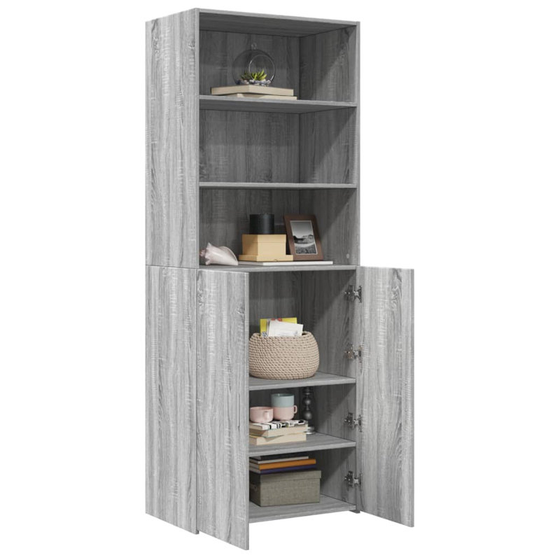 Alundra 70cm Sideboard, Grey/Sonoma