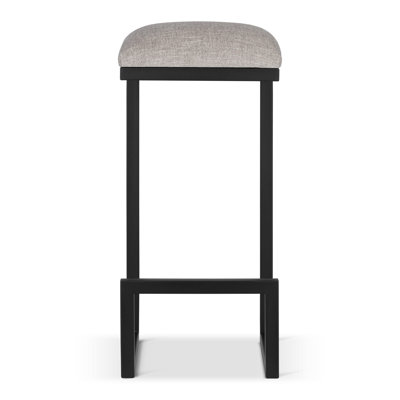 Maela Upholstered Counter Stool with Metal Frame