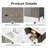 Laval 48" Single Sink Freestanding Bathroom Vanity with Engineered Marble Top-105275174-105275168