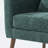 Kawonna Modern Accent Chair,Chenille Arm Chairs for Living Room,Upholstered Mordern Armchair,Comfy Soft Padded Lounge Chair in Small Space, Bedroom, w/Pillow, Solid Wood Leg-675996318