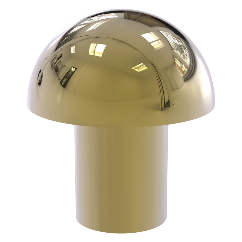 Poignée champignon Ballenas, Laiton non laqué