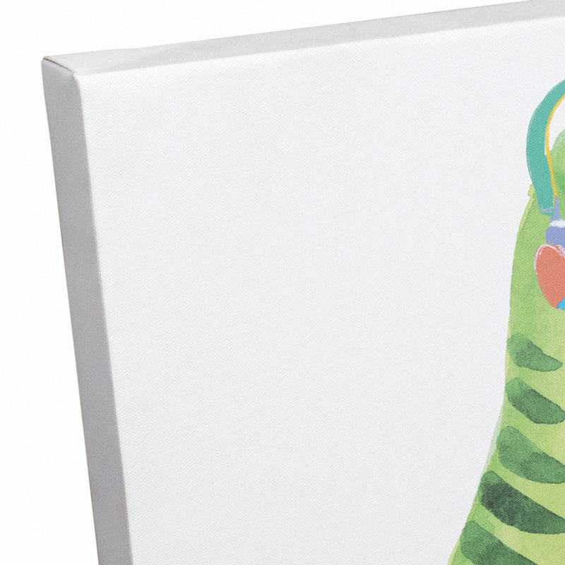 Gamersaurus Canvas Print, 14" H x 11" W