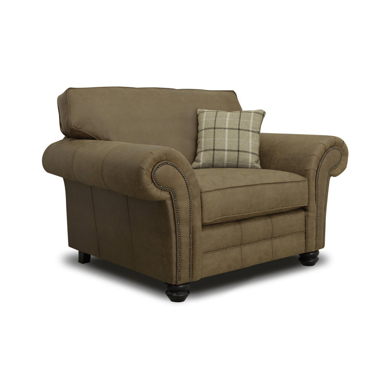 Barcenas Upholstered Armchair, Tan