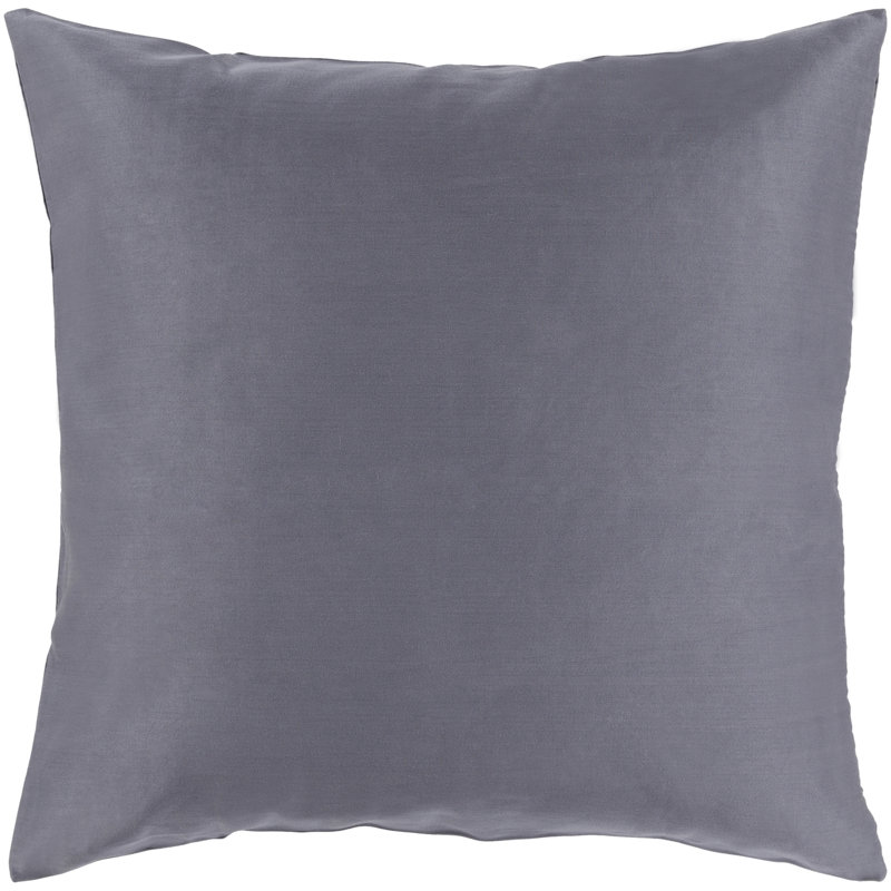 Griffin Throw Pillow, 18" H x 18" W x 4" D, Charcoal