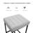 Vionna Upholstered Counter Stool with Metal Frame-252220091-252220740-252220090