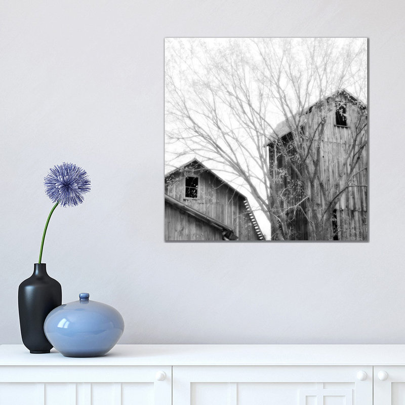 Barn Windows by Chip Forelli - Wrapped Canvas Print, 45.72 cm H x 45.72 cm W x 3.175 cm D