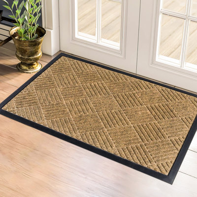 Tapis de porte extérieur antidérapant Angelita