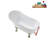 51.2'' x 25.6'' Soaking Acrylic Bathtub-72770402-90764679