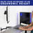 VIVO Articulating Keyboard & Mouse Platform Wall Mount, MOUNT-KB35A