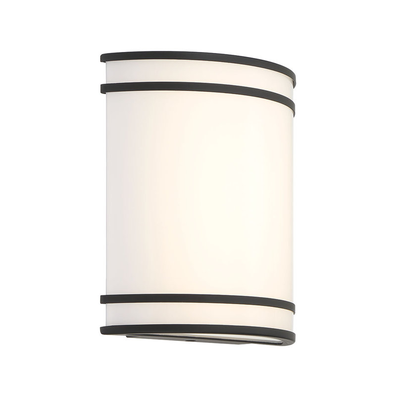 LED Flush Mounted Sconce, Coal