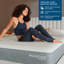 Matelas moelleux moyen en mousse viscoélastique gélifiée 12 "CopperWell MOLECULE-75959324