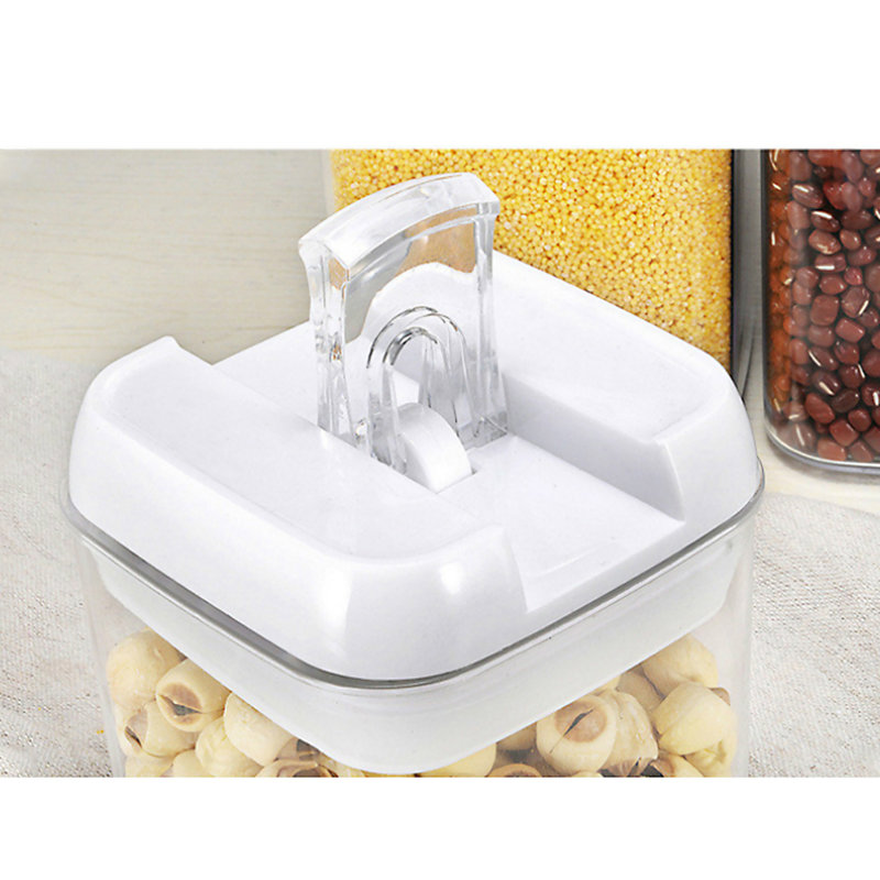 Ensemble de 7 contenants alimentaires, Blanc