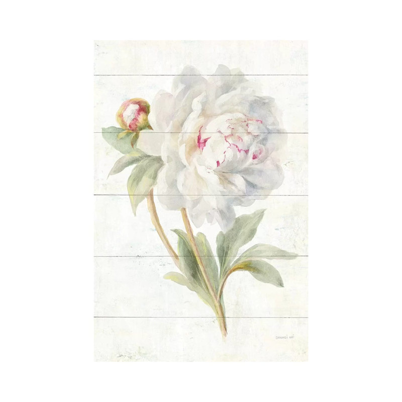 June Blooms II by Danhui Nai - Wrapped Canvas Painting, 30.48cm H x 20.32cm W x 1.91cm D