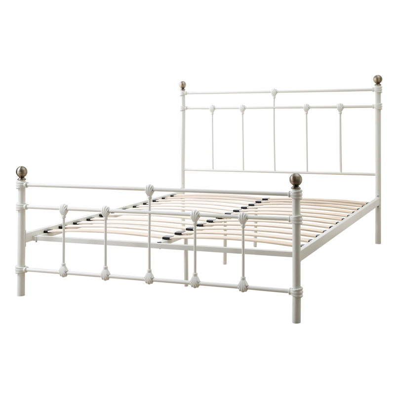 Crawley Metal Bed, Double (4'6), No Mattress Included