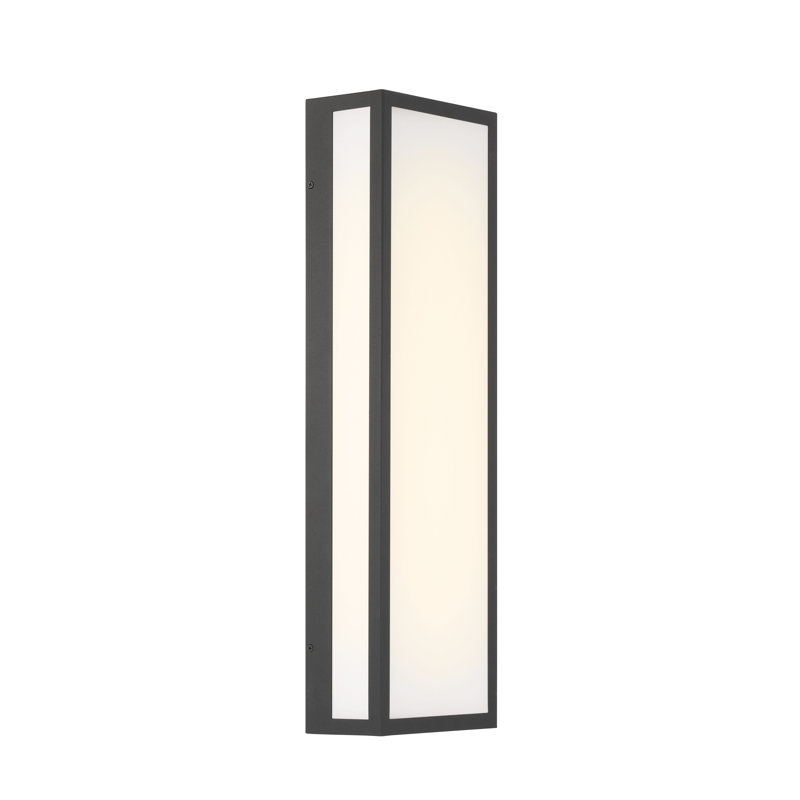 LED OUTDOOR SCONCE, 26" H x 8" W x 4" D, 22