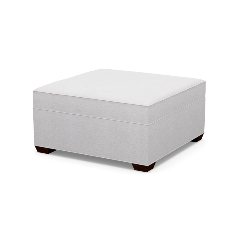 Square Ottoman, 8938-82, Walnut