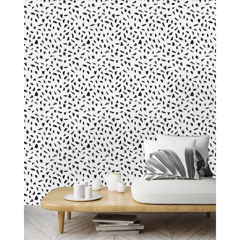 Rouleau de papier peint adhésif Aquanetta, L 16,67 po x l 25 po