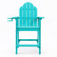 Chaise Adirondack en plastique Dutta-2069140119