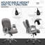 Chaise de bureau en molleton Teddy-121102547