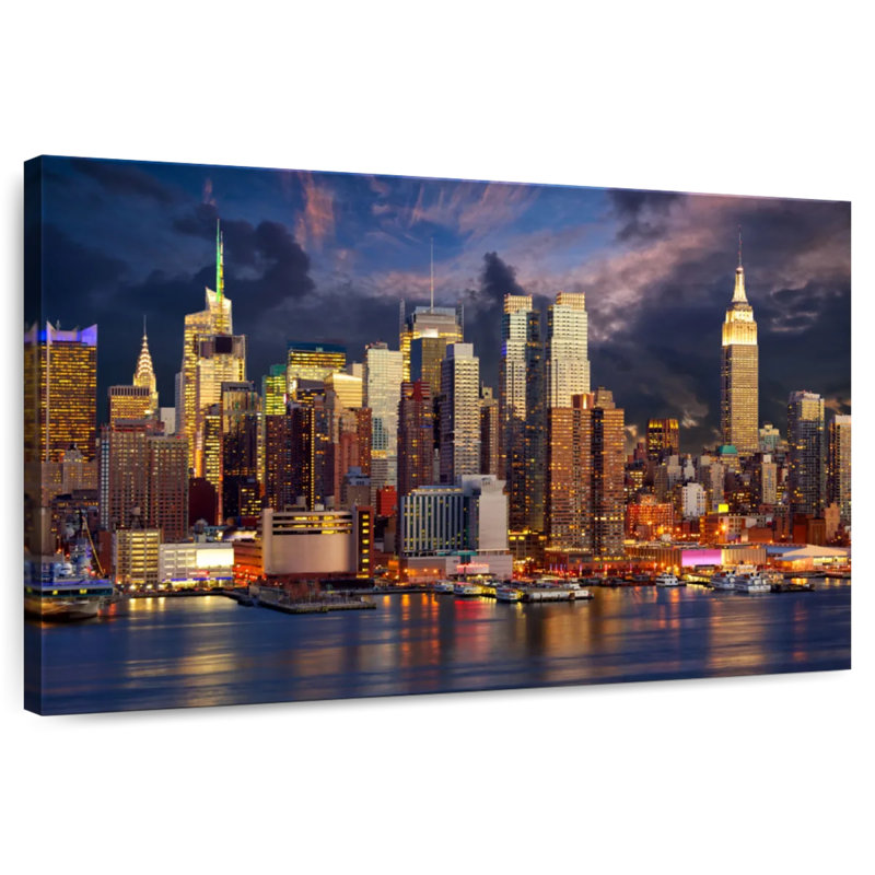 Ravi Midtown Manhattan Skyline, 26" H x 39" W
