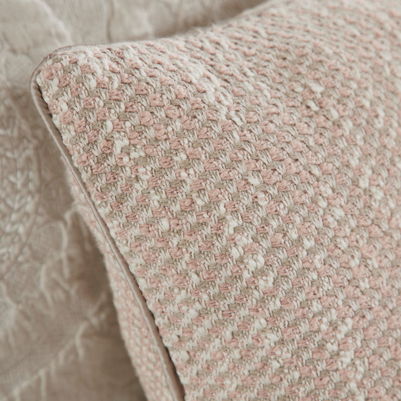 Brylon Duvet Cover Set, King, Vintage Rose