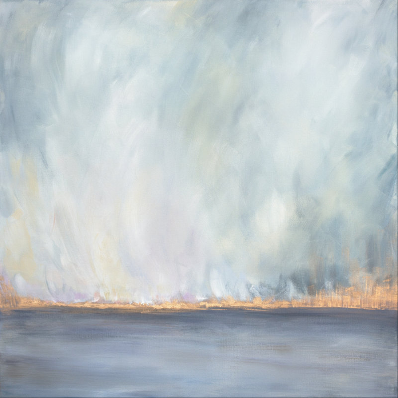 Journey Softly by Julia Contacessi - Wrapped Canvas Painting, 51cm H x 51cm W