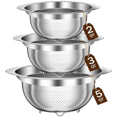 Stainless Steel Colander for Kitchen