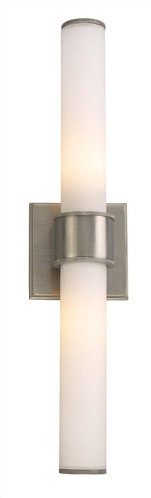 Mill Valley 2-Light Wall Sconce, Satin Nickel