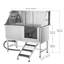 149.5cm H x 150cm W x 70cm D Dog Grooming Tub