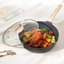 17 Piece Pots and Pans Set Granite Nonstick Kitchen Cookware Induction Black-112772722