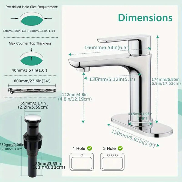 Dimensions du produit