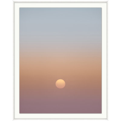 Hazy Sun 2 Print by Mat Sanders