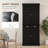 72.5" Kitchen Pantry Cabinet, Traditional Freestanding Storage Cabinet with 4 Doors, Drawer and 3 Adjustable Shelves for Dining Room, Black Wood Grain-269854377-269854379