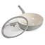 BergHOFF Leo Balance antiadhésif 4,4 pte Wok en céramique et aluminium avec couvercle en verre de 11 po, matériau recyclé-92590259